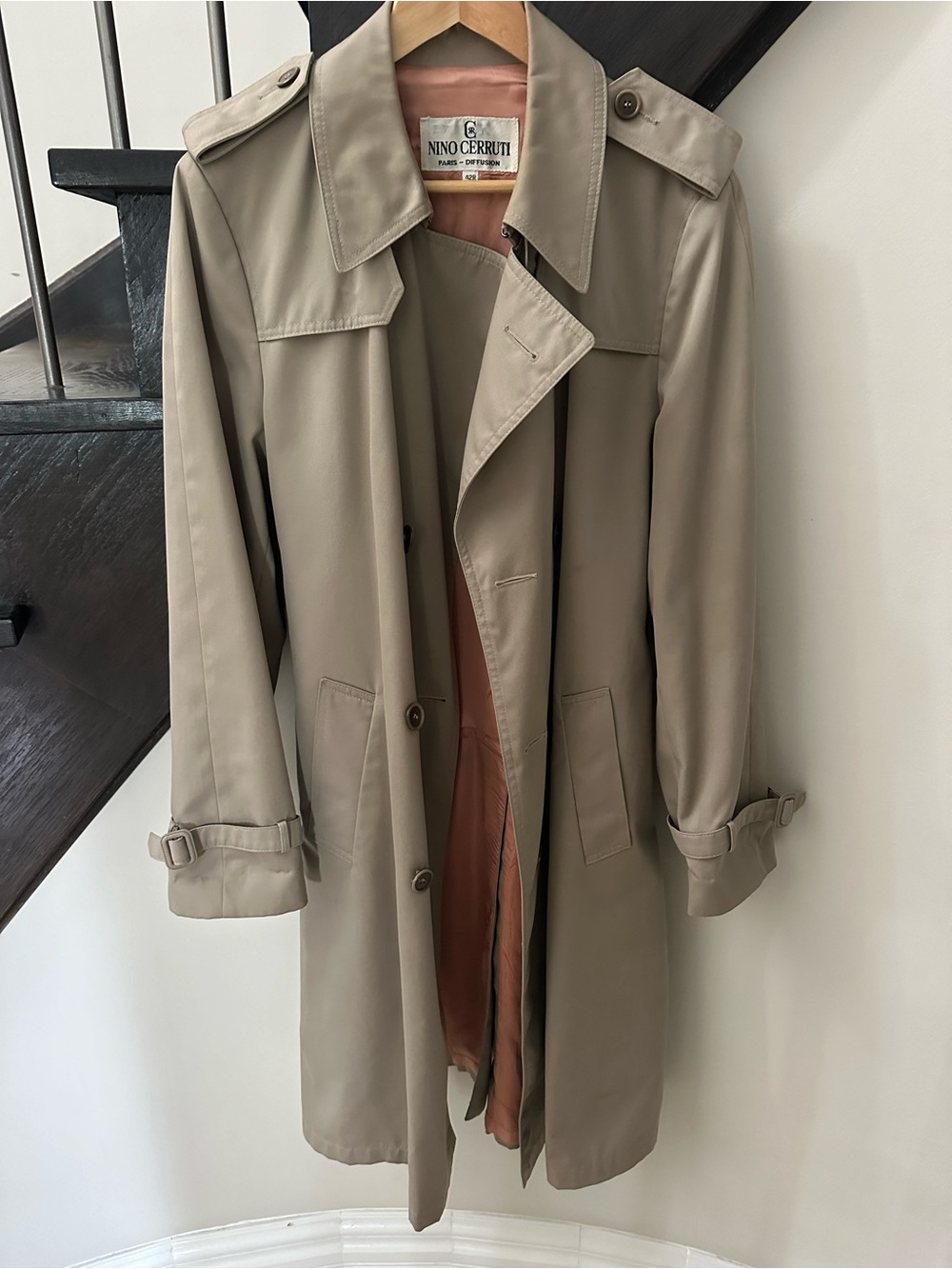 Beige Trench Coat for Women